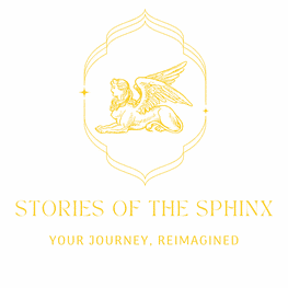 The Stories of the Sphinx logo – combining ancient symbols, art therapy, and Jungian healing